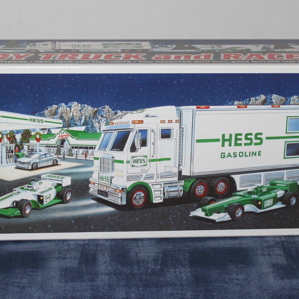 NEW Hess Toy Truck & Race Cars 2003